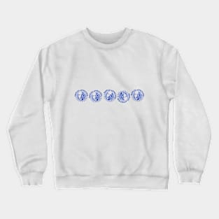 SHIELDS APPROVED - 5 blue Crewneck Sweatshirt